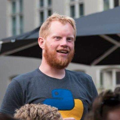 Me in a Python t-shirt